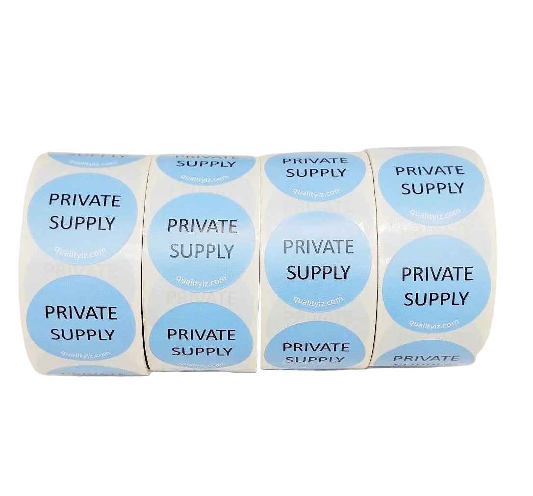 Private Supply Labels, 1.5" (200, 100/roll)