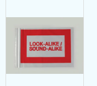 Look Alike Sound Alike 4x6" Re-closable Bags (20-Pack)