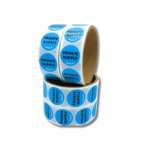 Private Supply Labels, 1" (200, 100/roll)