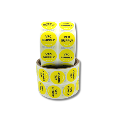 VFC Supply Labels, 1" (200, 100/roll)