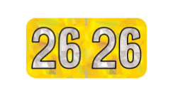 2026 Year Filing Labels, 500pk