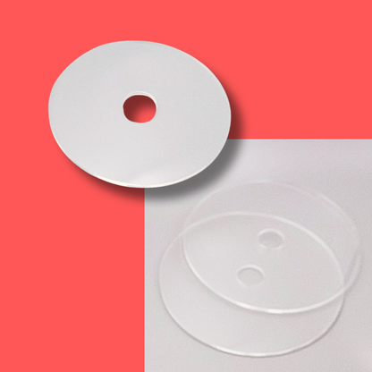 Acrylic Divider Disks for 5", 9" or 10" Adjustable Label Dispensers by Quality IZ