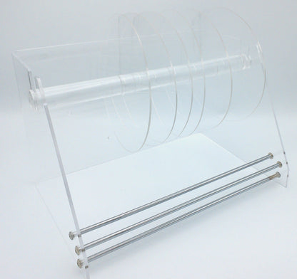 10 Inch, Heavy Duty Adjustable 6-Disk Label Dispenser, by Quality IZ
