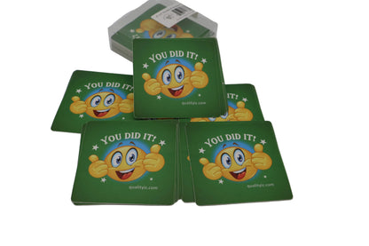 3x3" You Did it!, High Quality Stickers (50-PK)