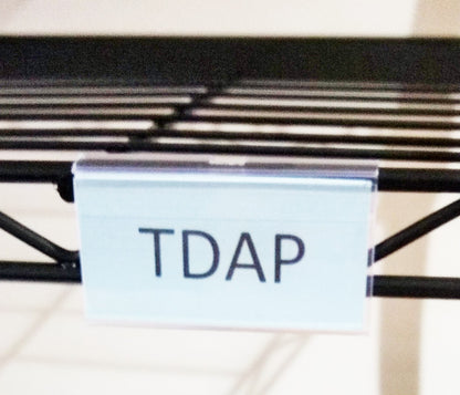 Basket/Wire Slide-In Clear Label Sign Holders (10/20/30 pk)