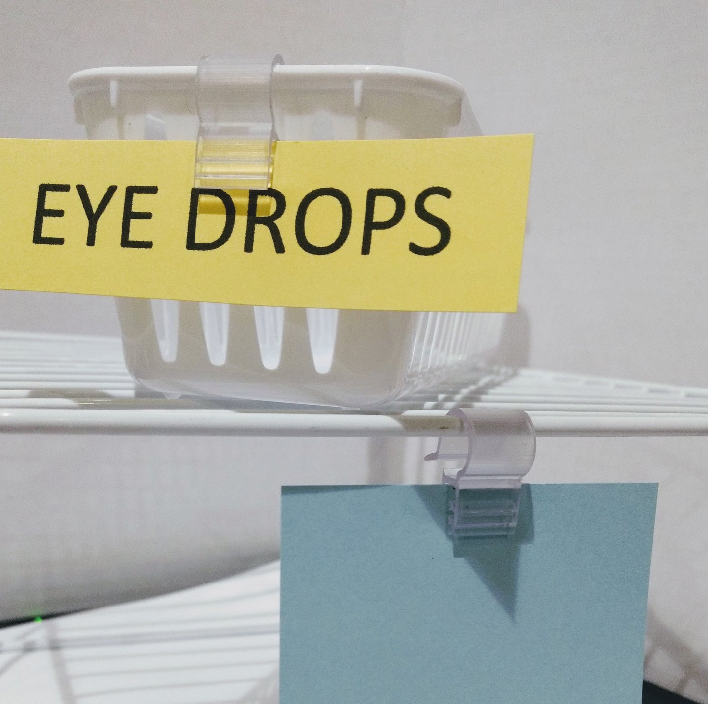 Super Grip Clip-On Basket/Wire Sign Holder (5 Pk)