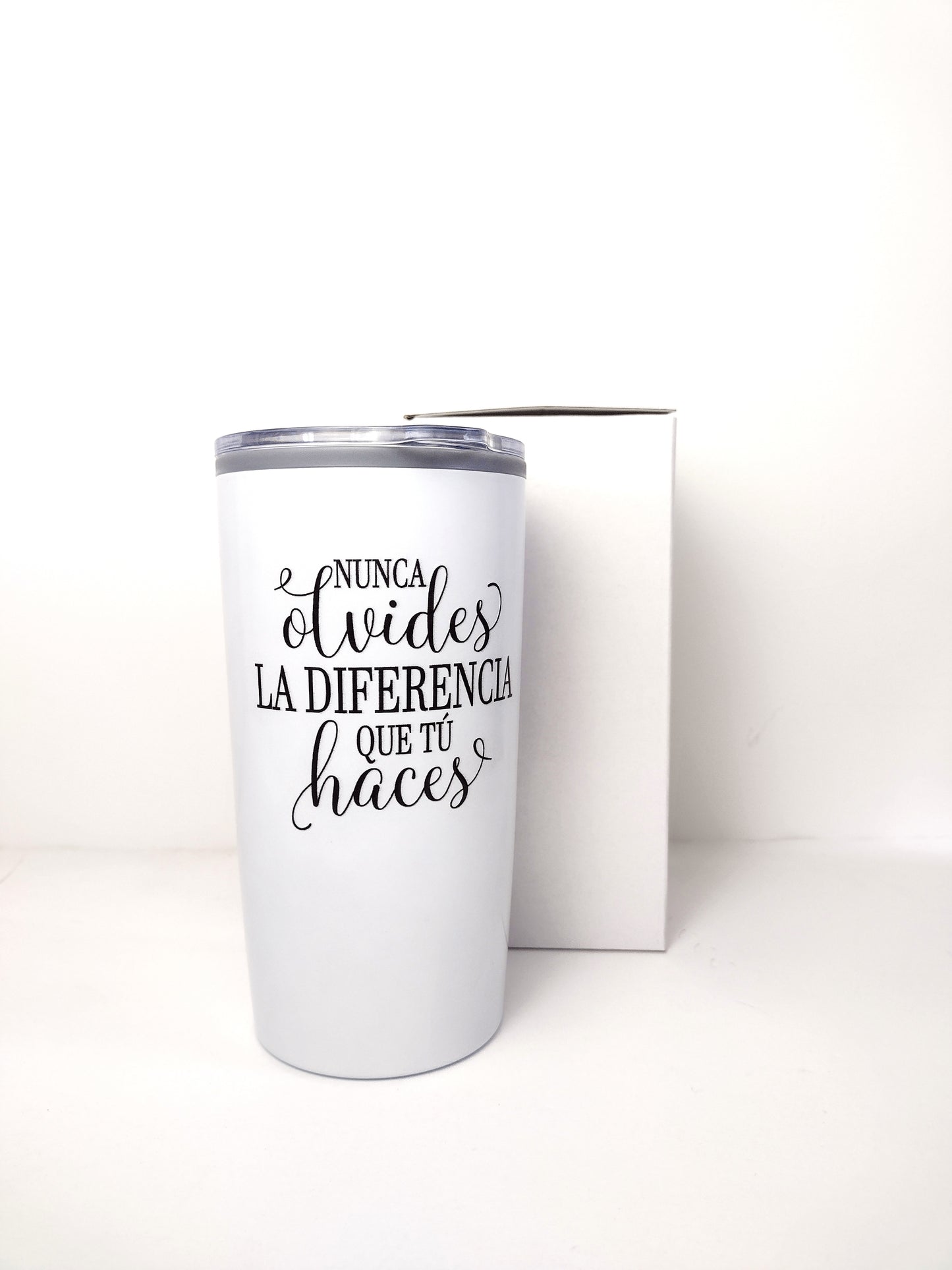 Spanish, Never Underestimate The Difference You Make, 20 oz Tumbler