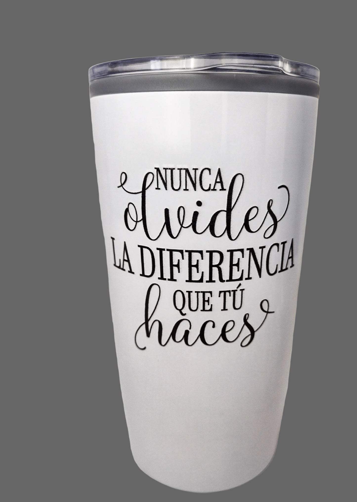 Spanish, Never Underestimate The Difference You Make, 20 oz Tumbler