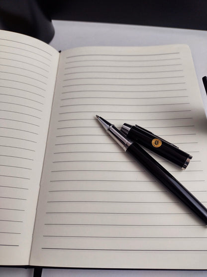 Caduceus, Smart Touch Display Vacuum Flask, Notebook, Pen & Matching Gift Box, Gift Set
