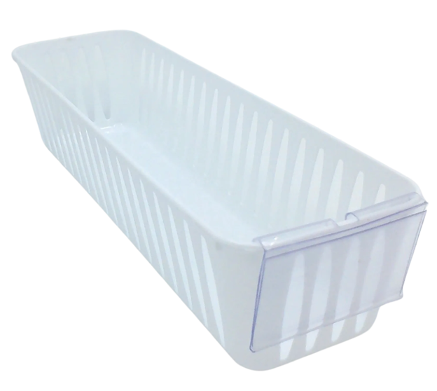 8 Storage Baskets 10x3" & 12 Label Holders With Cards, White