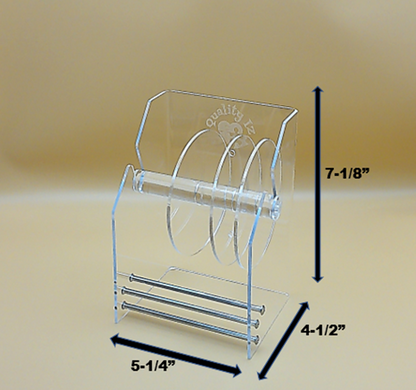 5 Inch, Adjustable 3-Disk Label Dispenser, by Quality IZ