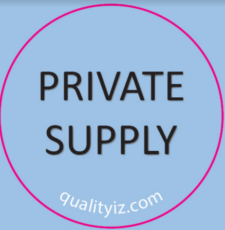 Private Supply Labels, 1.5" (200, 100/roll)
