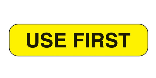 Use First Labels (1,000; 2-500 rolls)