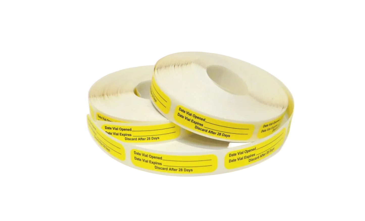 Date Vial Opened Date Vial Expired Labels (1,000; 2-500 rolls)