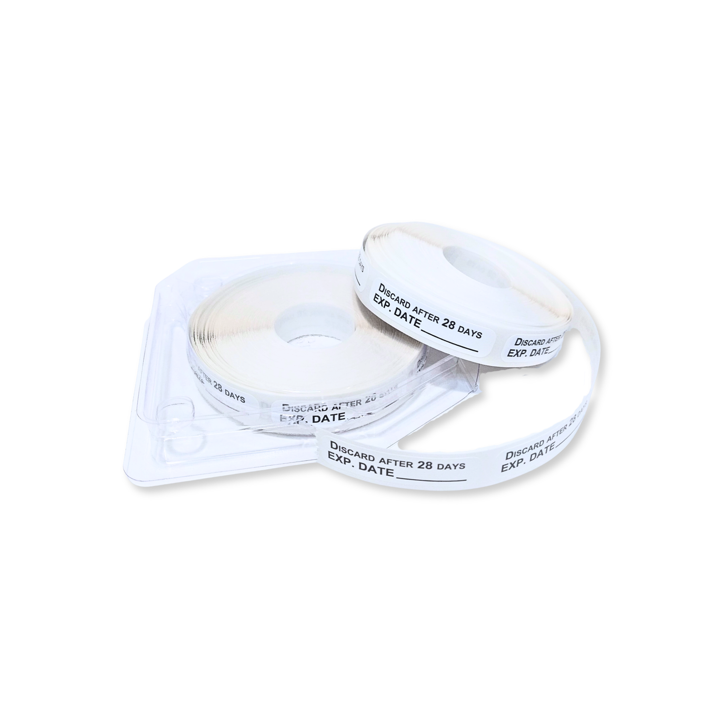 Discard After 28 Days Expiration Date Labels (1,000; 2-500 rolls)