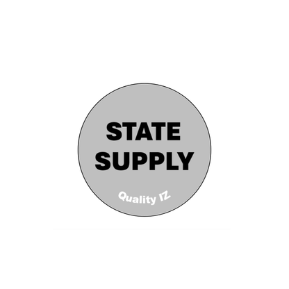 State Supply Labels, 1" (100, 100/roll)